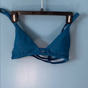 Navy blue swimming top